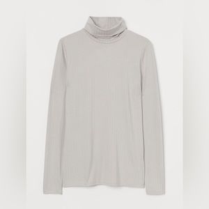 H&M Women’s Taupe Turtleneck